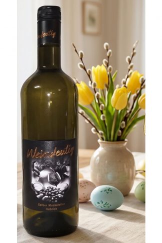 <br>Artikel-Nr.: 983<br>2022er Pfalz Gelber-Muskateller Qualitätswein lieblich 0,75l<br>