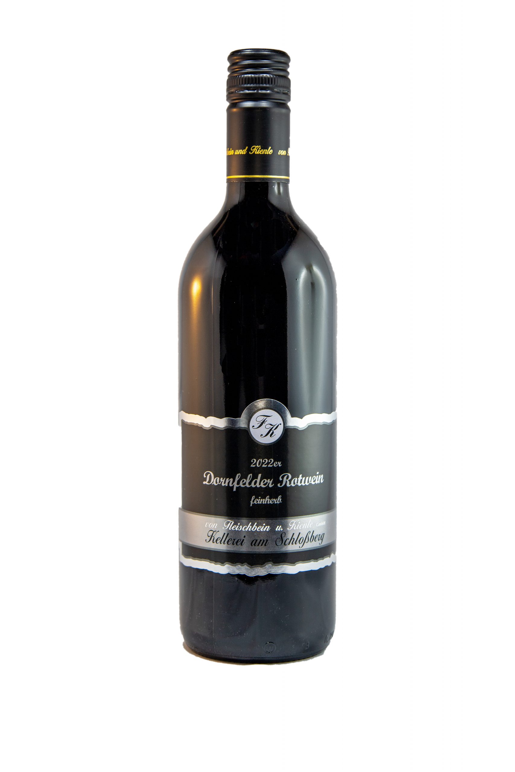 Artikel-Nr.: 0422022er Pfalz Dornfelder Qualitätswein halbtrocken 0,75l –  Onlineshop Weingut von Fleischbein und Kienle